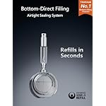 Travalo AQUA Perfume Travel Refillable Bottle, Bottom Filling Fragrances Perfume Atomizer, Mini Cologne Dispenser, Portable Sprayer for Women Men, Gift - Image 2