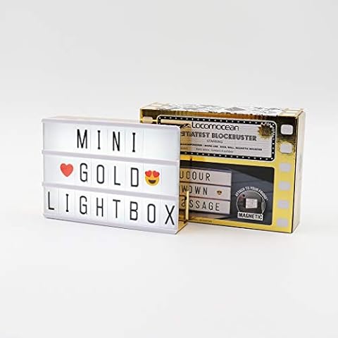 Locomocean A6 Metallic Gold Lightbox Cover