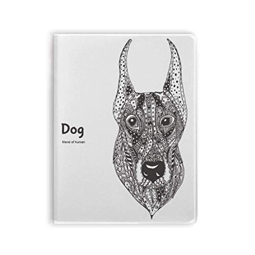 Carnet de notes Paint Dog Fierce Friend Company à couverture souple pour l'écriture