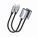 LENTION USB C to USB 3.0 Adapter [2-Pack], Thunderbolt 3 to USB 3.0 Adapter Compatible MacBook Pro (Thunderbolt 3 Port), New iPad Pro & Mac Air, Surface Book 2/Go, Chromebook 13/15, More (Space Gray)