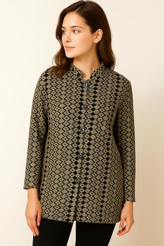 Image of Pivl Womens Winter Season Ban Neck Full Sleeves Sweater /Cardigan