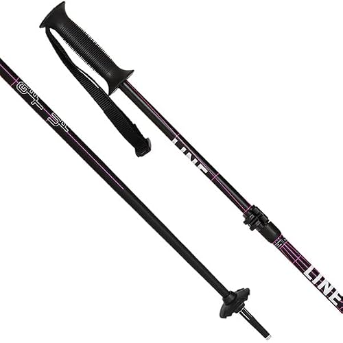 LINE(ライン) スキーポール 子供用 2023 GET UP Black-Pink 