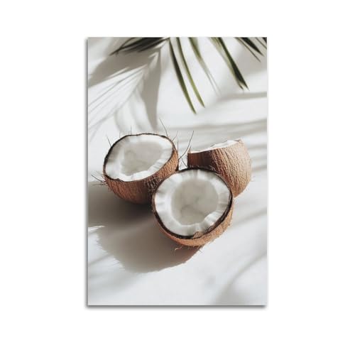 Noix de coco décoration murale haut de gamme pour salon chic