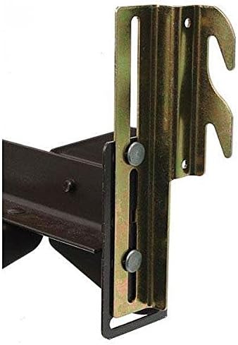 #711 Bolt-On to Hook-On Bed Frame Conversion Brackets with Hardware, Set of 2