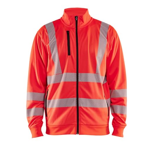 Sudadera de trabajo Blaklader 3563 reflectante rojo flúor L