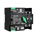 CENYB interruptor de transferencia automática/manual 2P 100A 220V Rail DIN