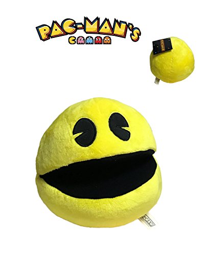 ComeCocos (Pac Man Ghost) - Peluche Bola Amarilla 11'81"/30cm Calidad Super Soft