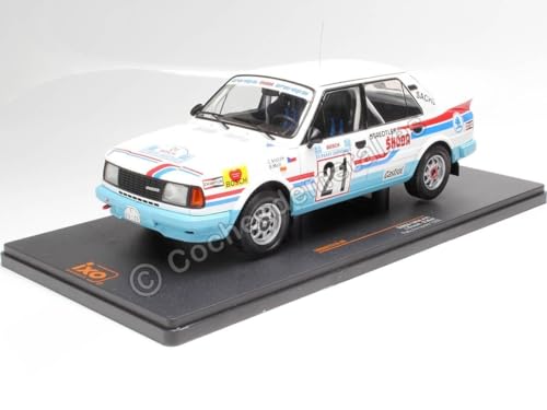 Compatible con Skoda 130 LR Nº21 Krecek/Motl Rally Acropolis 1:18 IXO Models 18RMC157A.22