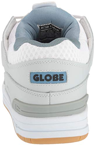 Image of Globe Men's Fusion Skate Shoe, Light Grey /White /Dusk, 11 Medium US