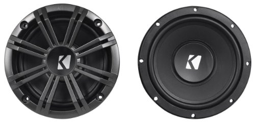 Image of Pair of Kicker 6.5 inch 400W Wakeboard Marine Component Speakers + Horn Tweeters