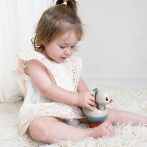 Image of Tolo Pop Up Chickens | Interactive Toy for Babies 6M+ Push-Down Action | pop up head, squeaky feet, baby toys, hand-eye coordination, fine motor skills, cause and effect toys, gift for kids, infants