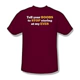 Titten, entlang Eyes - Männer T-Shirt In Cardinal, XXX-Large, Cardinal