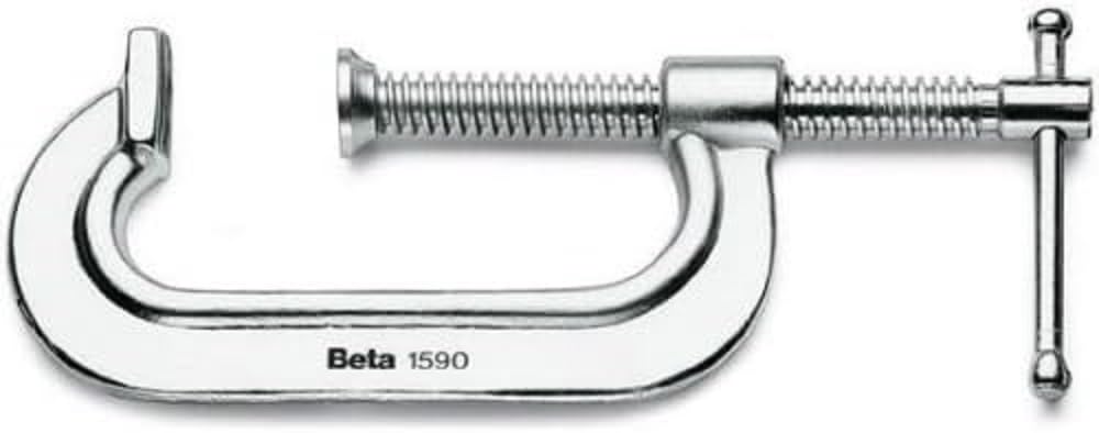 Beta 15900315 Model 1590 150 Standard G Clamps, 150mm, White