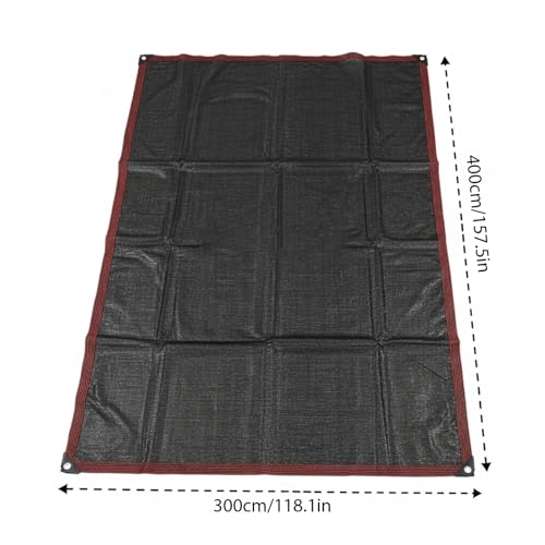 Toldo parasol de tela densa antipolvo con bordes reforzados para invernadero 3
