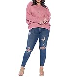 Pastel by Vivienne レディース ワッフル ドルマン スリーブ トップ プラスサイズ, モーブ, XX-Large Plus