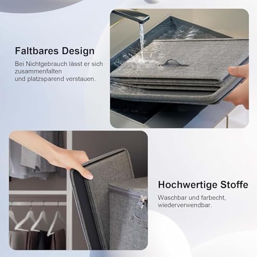 Contenedor de utilidad apilable de protección para ropa y vaqueros 8