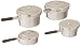 Darice Party Supplies, Miniature Silver Stovetop Cookware, 48 Each