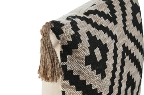 Coussin coton lin 45x45 robuste 590g : fini les coussins plats