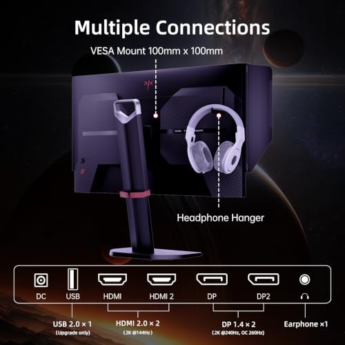 Image of KTC QHD 240Hz Gaming Monitor 24M1