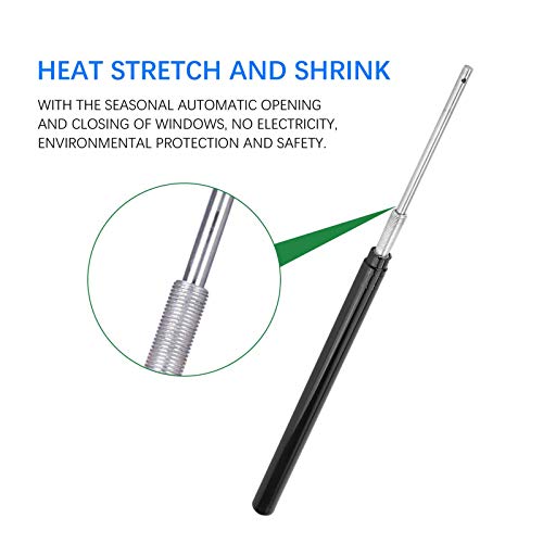 Wiwir Greenhouse Automatic Window Opener Solar Heat Sensitive Auto Vent Opener Automatic Roof Vent Opener Agricultural Greenhouse Window Lifter Autovent Kit Lifts 15 Lbs(Single Spring) #TOP2