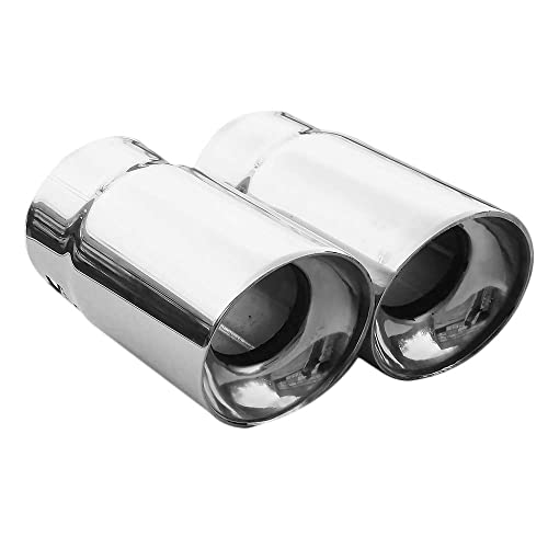 Car Rear Muffler Tip Exhaust Pipe Stainless Steel Round Accessories Be