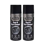 FIX & FUSION A/C Vent and Duct Cleaner (13.5 oz)| Foaming Spray for Car Air Conditioner | Freshens & Cleans Dust Build-Up | Fast, No-Rinse Formula | Automotive HVAC Refresher & Detailer (2 Pack)