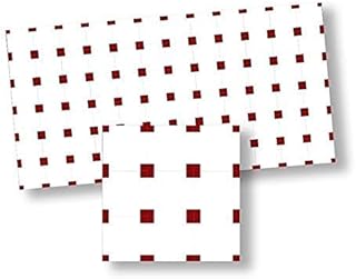 Melody Jane Dollhouse Red & White Spanish Mosaic Floor Tile Sheet Miniature Flooring