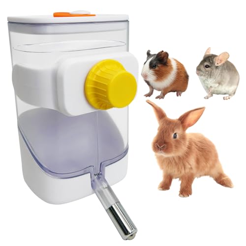 Apatal 24oz Automatic Rabbit Water Dispenser for Cage Bunny Water Feeder