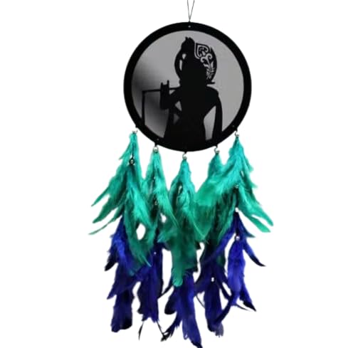 Best Mom Dream Catcher Wall Hanging with 5 Photo Frames (Oval) | Heart Accents, Feather Pendants, Wall Decor, Black Finish, Mother's Day Theme-image-29