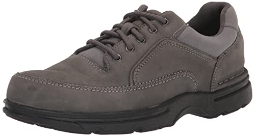 Rockport Mens Eureka Walking Shoe - Tamaño 8 - Color Chocolate Nubuck