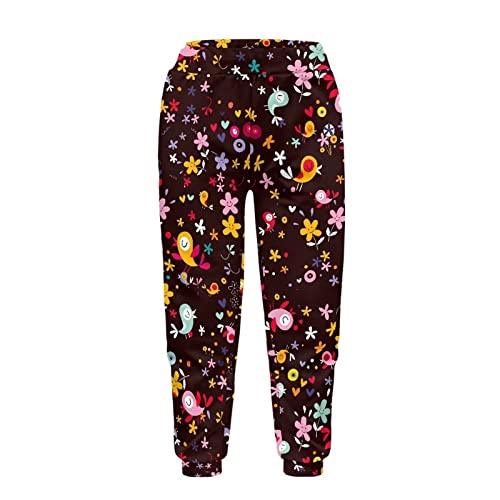 COEQINE Kids Pants Casual Sweatpants Active Sport Gym Jogger Pants Size 4-15 Years