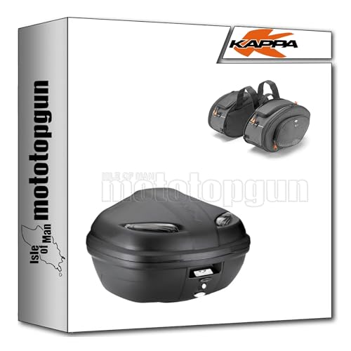 Kappa top case K47NT extensible avec sacoches AH207 et supports rigides