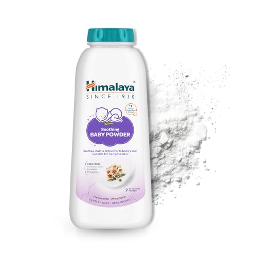 Image of Himalaya Soothing Baby Powder 200gm | No.1 Doctor-Prescribed Brand | Formulated for sensitive skin | Soothes, calms and comforts baby's skin | 99% Natural Origin Ingredients | Free from harsh chemicals
