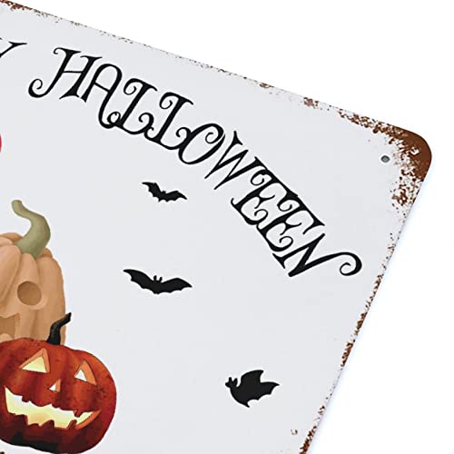 Décoration extérieure Halloween durable en aluminium contre intempéries de cour - 8