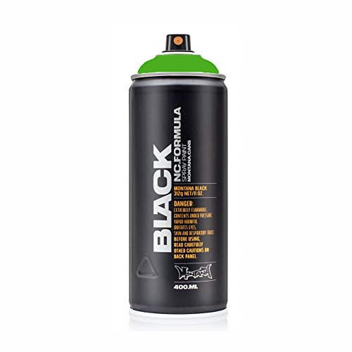 Montana Black Extended Spray Paint 600ml Can