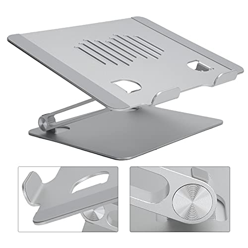 Base plegable para laptop aluminio ajustable 11-15.6" miniatura 5
