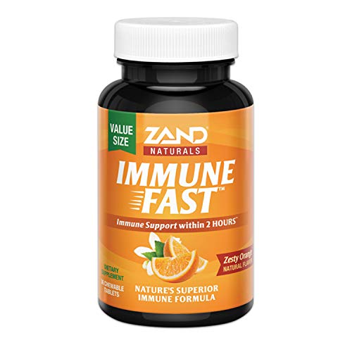 Zand Immune Fast Chews | Boosts Immune Response & Cell Activity w/EpiCor* & Vitamin C (Orange, 36 Count) Zand Immune Fast Chews | Boosts Immune Response & Cell Activity w/EpiCor* & Vitamin C (Orange, 36 Count)