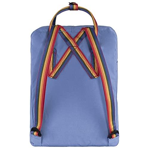 Image of Fjallraven Men's Kanken, Air Blue /Rainbow Pattern, 1 EA