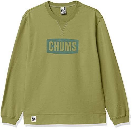 [チャムス] トレーナー Logo Crew Top Mosstone L