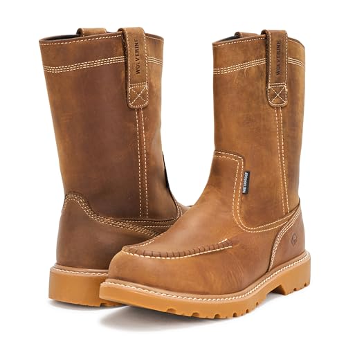 Wolverine Men's Floorhand Moc Shoe, Multi, 11 by Wolverine - Used condition - Image 3