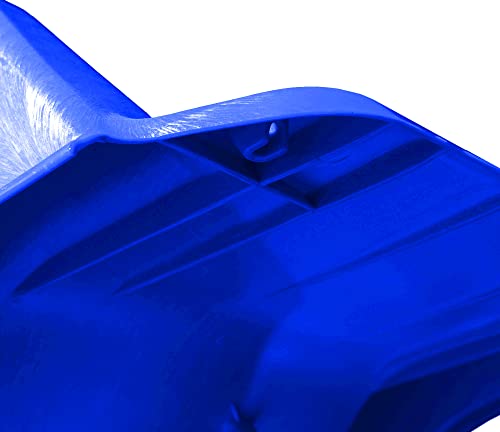 Ondis24 Wellenrutsche 3m Kinderrutsche Anbaurutsche Wasserrutsche für Spielturm oder Hang ab 3 Jahren (300 cm, Blau)