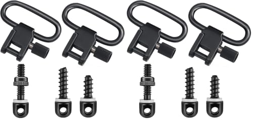 Image of Anovo Sling Swivel Studs Set, Wood Bolt Screw Studs Crossbow Sling Screw