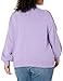 Amazon Essentials Women's Pull-Over Cotton Sweaters, Funnel-Neck, Available in Plus Size, Purple, Large