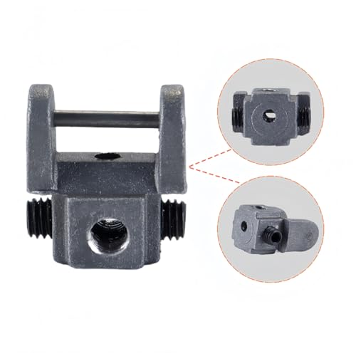 Hoite 2Pcs Dekupiersägeblätter Halter Conversion Kits Pin-Less Adapter Metall Oberen/Unteren Halter