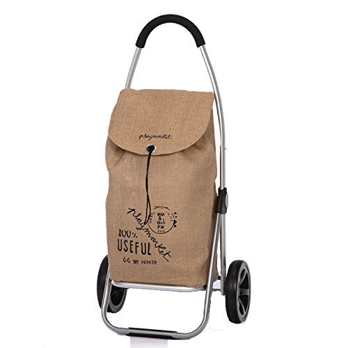 Playmarket Carro Compra Play go Two Eco Gris (Tejido Saco) 24980236 Cover