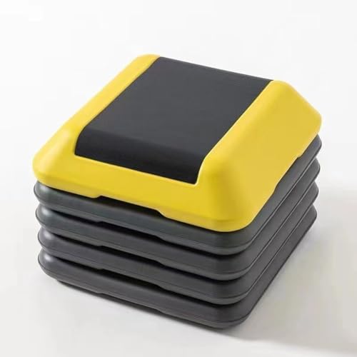 Plataforma de polietileno de 40 cm para step aeróbico con altura ajustable 3
