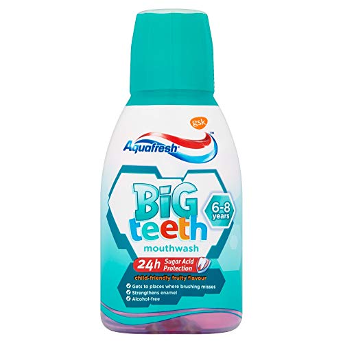 AQUAFRESH_Big Teeth Mouthwash p³yn do p³ukania jamy ustnej 300ml