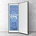 CHiQ Gefrierschrank | Tiefkühlschrank | Freezer | 177L, 144cm H, 54cm B | 153 kWh/Jahr, EEK D | 4-Sterne Gefrieren, -24℃ | 39dB Leise, Wechselbarer Türanschlag, Höhenverstellbare Füße｜CSD208D4D