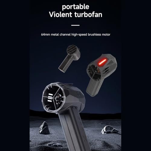 Ventilateur portable X64 à charge rapide 60W et coupe avancée - 7