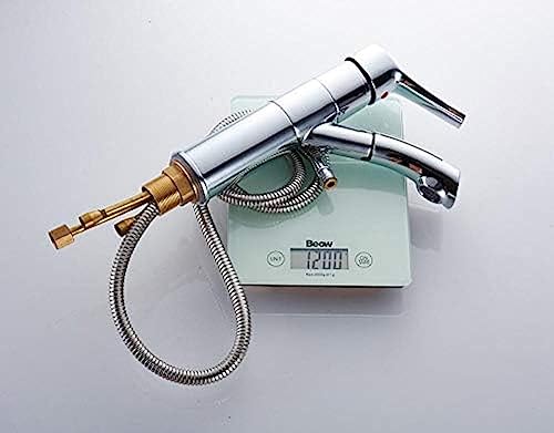 Robinet de lavabo mitigeur eau chaude froide chrome pour évier - 6